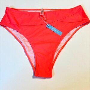 CupShe - Live Life on the Beach Hi-Wasted Swim Suit Bottoms - Size XXL